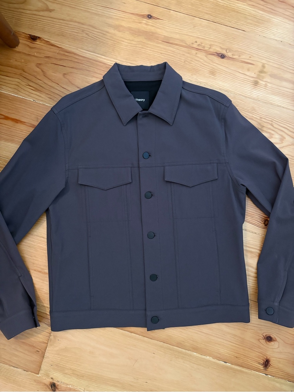 Theory Men's River Jacket - Gray